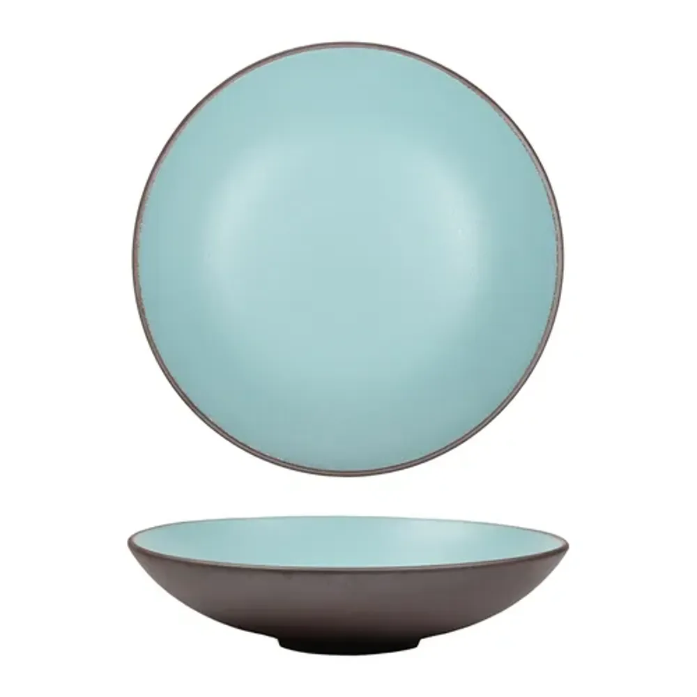 Салатник 800 мл d 23 см h5,5 cм Blue Matt New Brown Taiga P.L. [1]