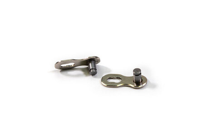Замок цепи TRIX для 6/7/8ск двухсоставной, 1/2"х3/32 пин 7,3мм, серебристый