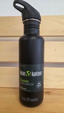 Бутылка Klean Kanteen Classic Flip Sport 27oz (800 мл) Black (небольшие потертости)