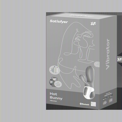 Вибратор с Функцией Нагрева Satisfyer Hot Bunny 001678SA