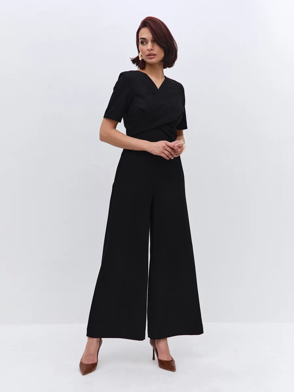 Комбинезон брючный вечерний