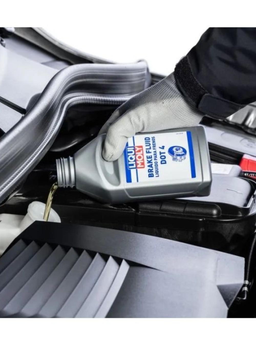 Жидкость тормозная DOT-4 Liqui Moly (1л)