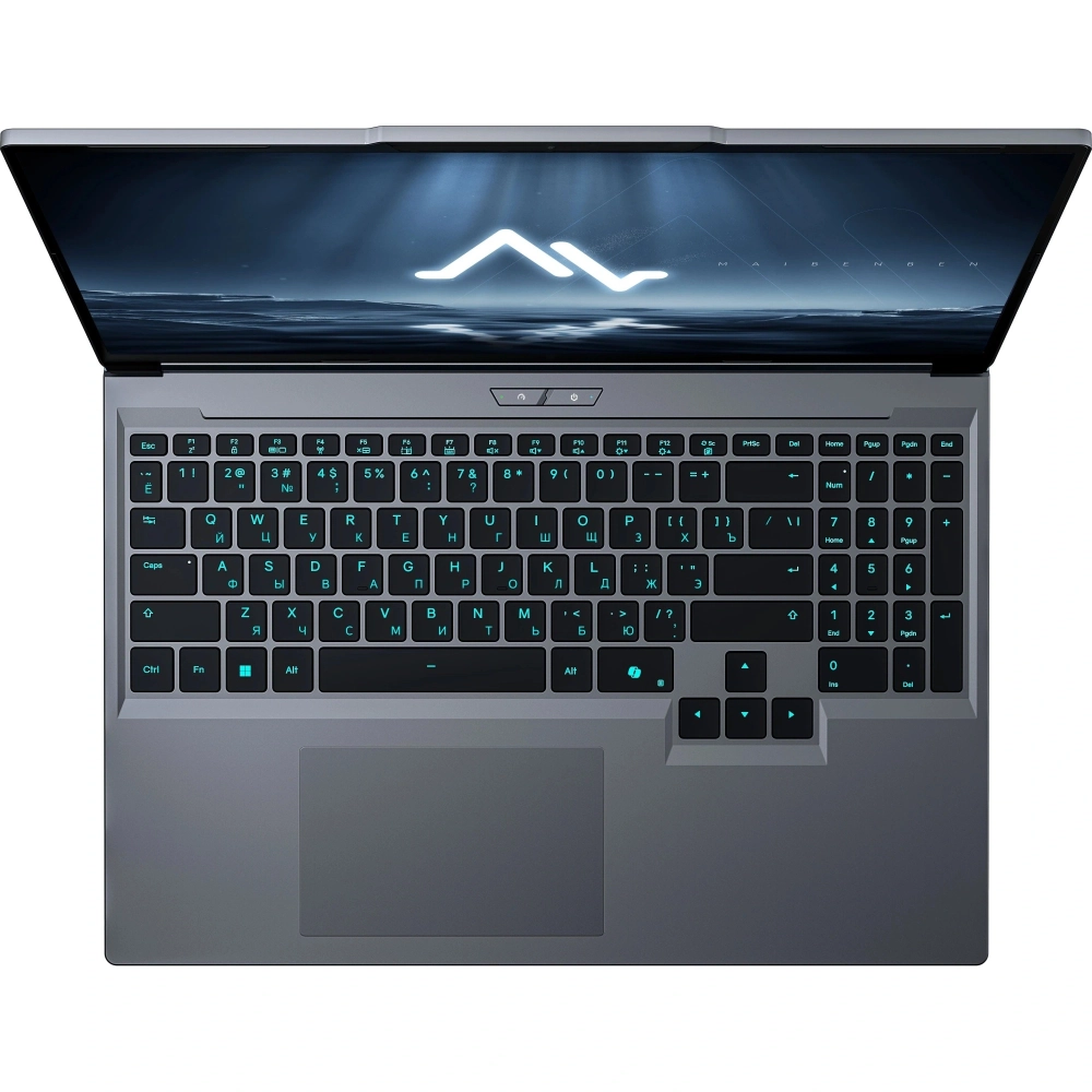 Ноутбук Maibenben X16C-R72555 Ryzen 7 H255 16Gb SSD512Gb NVIDIA GeForce RTX5050 8Gb 16" IPS FHD+ (1920x1200) Windows 11 Home grey WiFi BT Cam 5200mAh (X16C-R725550F44HG4E10)