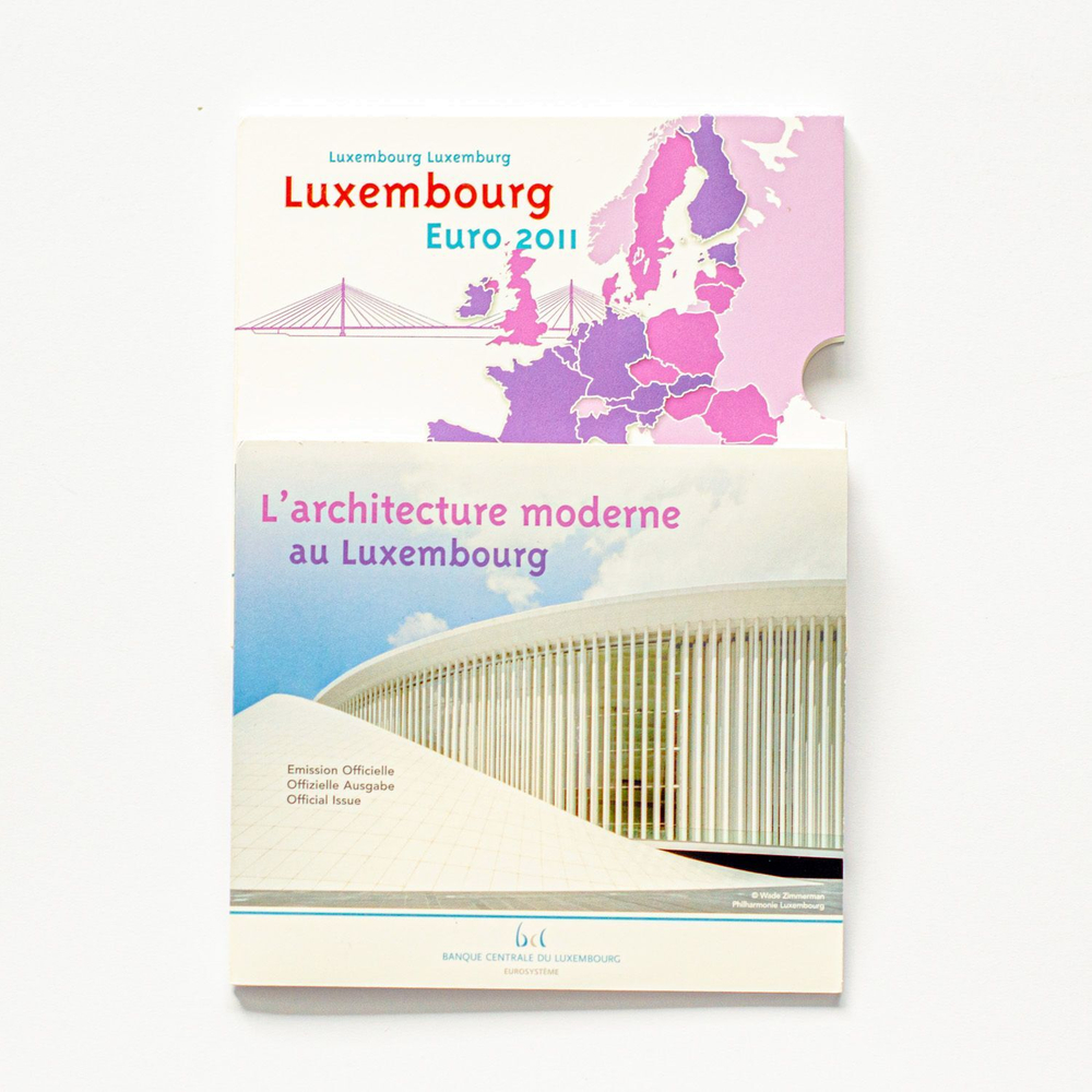 Luxembourg 2011 Year Set + 2 Euro "50th Anniversary of the Appointment of Grand Duke Jean"