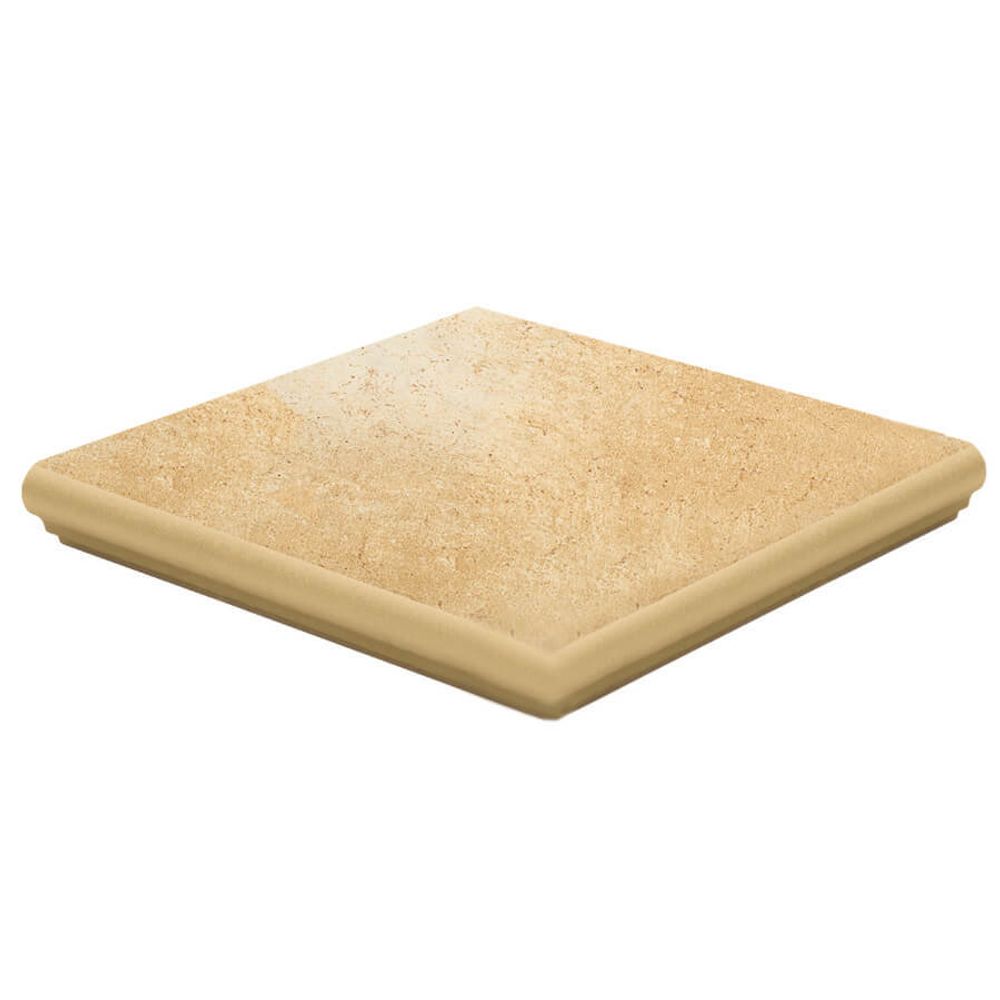 Westerwalder Klinker - WKS 31210 E Montmarte Naturbeige 320x320x9,5 - Клинкерная угловая ступень