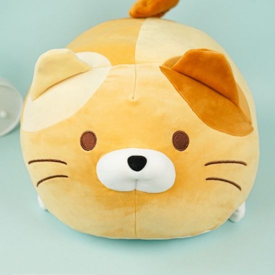 Мягкая игрушка "Cute cat" рыжий, 50 см