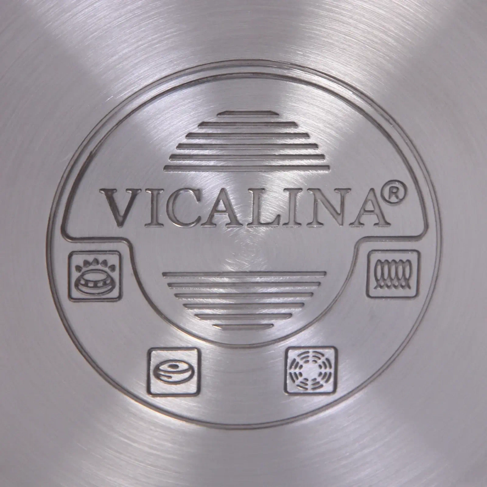 Чайник из нержавеющей стали 2,5л «Vicalina» Мирель бежевый VL-9236