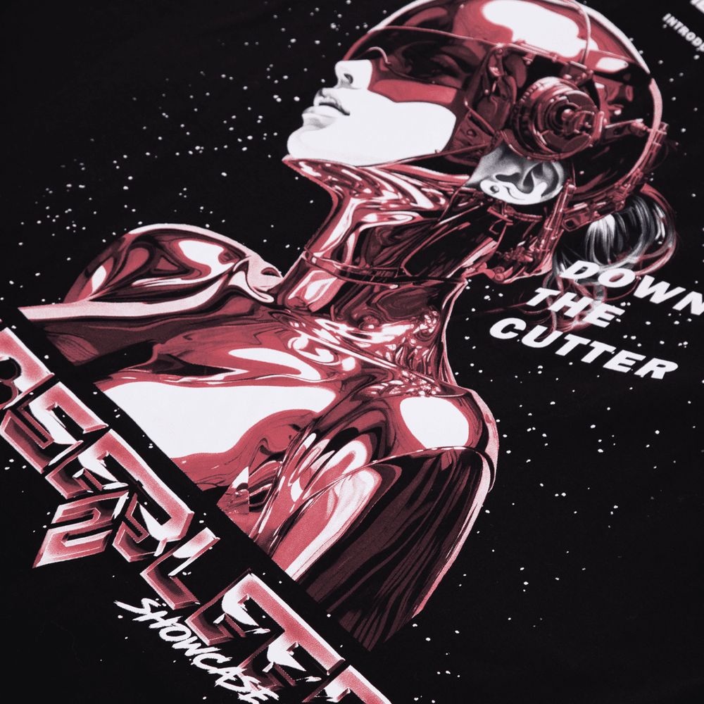Купить Футболка Heartz Down the Cutter черная Футболка Heartz Down the Cutter черная