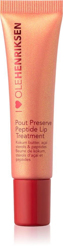 OLEHENRIKSEN Pout Preserve Peptide Lip Treatment - Увлажняющий блеск для губ оттенок Strawberry Sorbet Glimmer, 12 ml