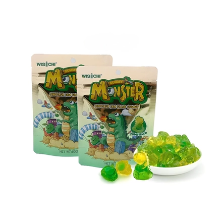 4D Мармеладные конфеты с начинкой Monster "Динозавры"
