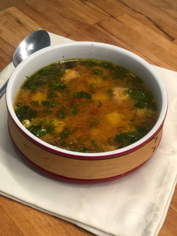 Пиала фарфоровая с берестой. Коллекция Бревно