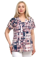 Блузка трикотажная летняя