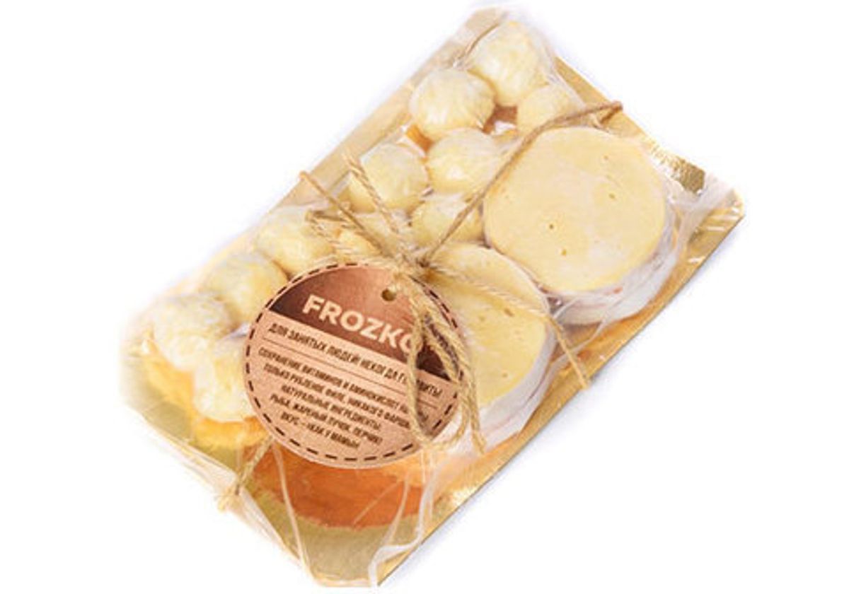 Медальоны из лосося с сыром "Гауда" и крокетами, 240г