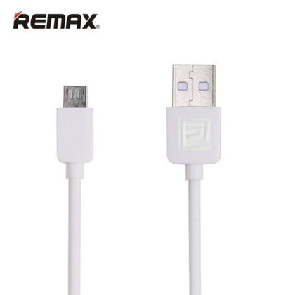 USB cable micro 1m (RC-06m) (Light Speed-remax) white