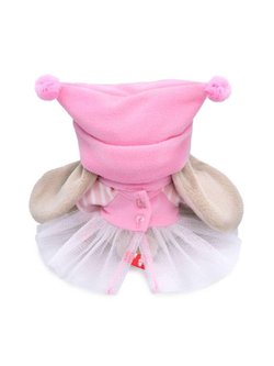 Мягкая игрушка Зайка Ми в нежно-розовом комплекте 15 см