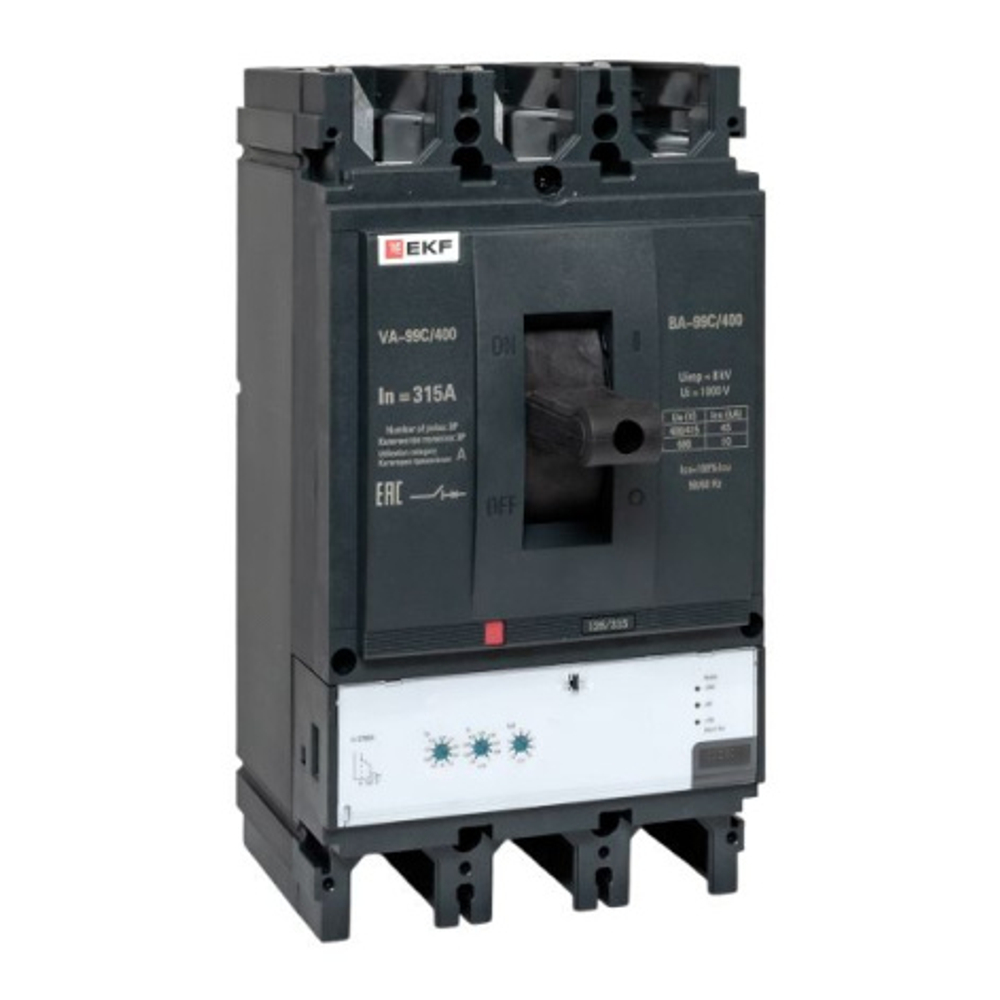 Автоматический выключатель в литом корпусе EKF mccb99C-400-315