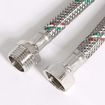 Гибкая подводка для воды Uni-Fitt НР 1/2" х ВР 1/2", длина 500 мм (501S2005)