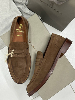 Лоферы коричневые Brunello Cucinelli