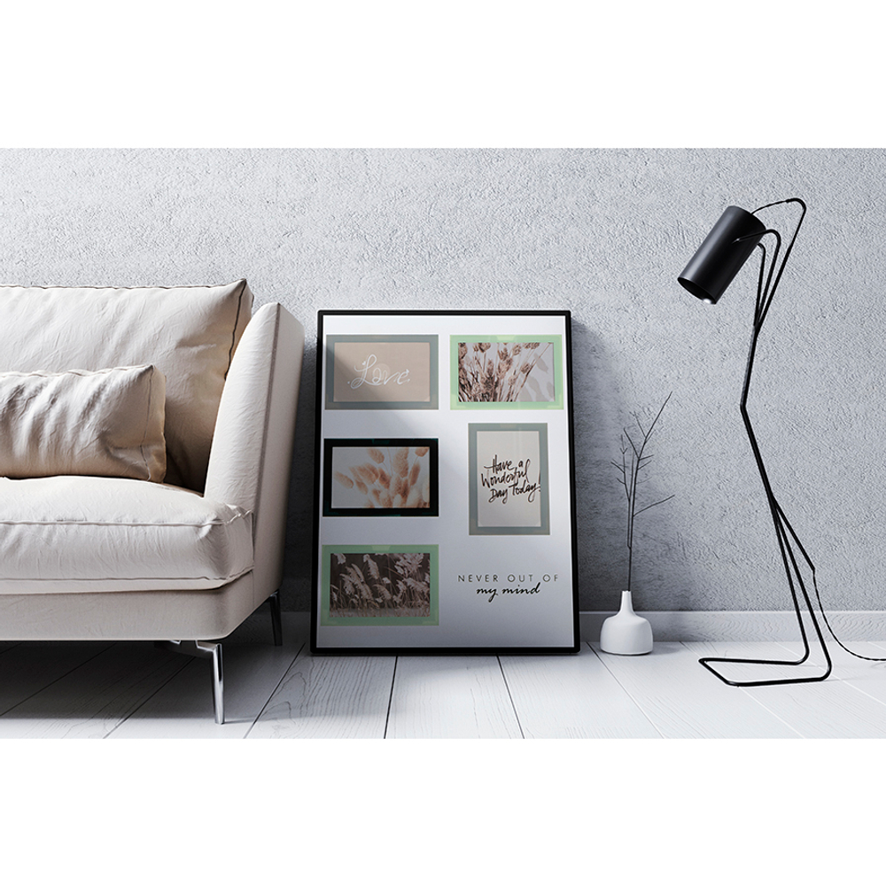 Фоторамка 41х51см Bergenson Bjorn Pleasant moments белая/черная