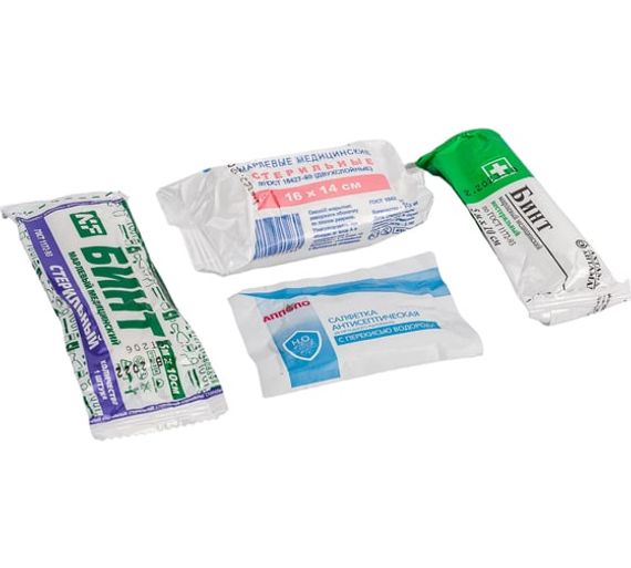 Набор для оказания первой помощи при укусах змей, насекомых, пауков
