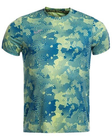 Мужская теннисная футболка Joma R-City Short Sleeve - разноцветный