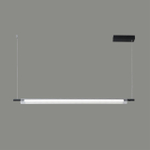 6549/18L LEDIO LN23 027 чёрный Светильник подвесной LED 18W 4000K 1200Лм 220V ROLL