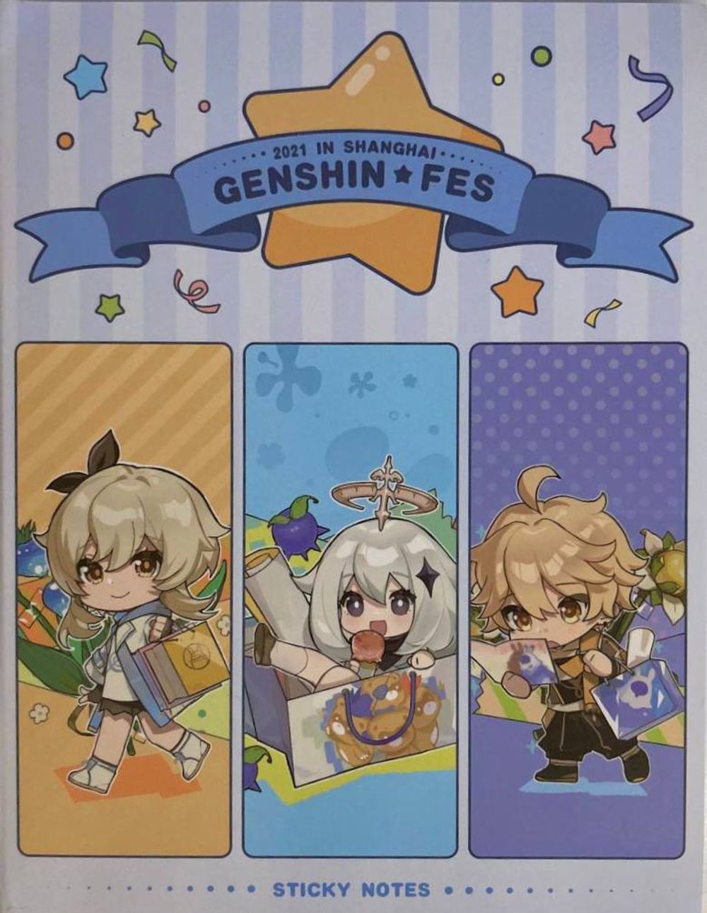 Записная книжка Genshin Impact Fes Postit Pad