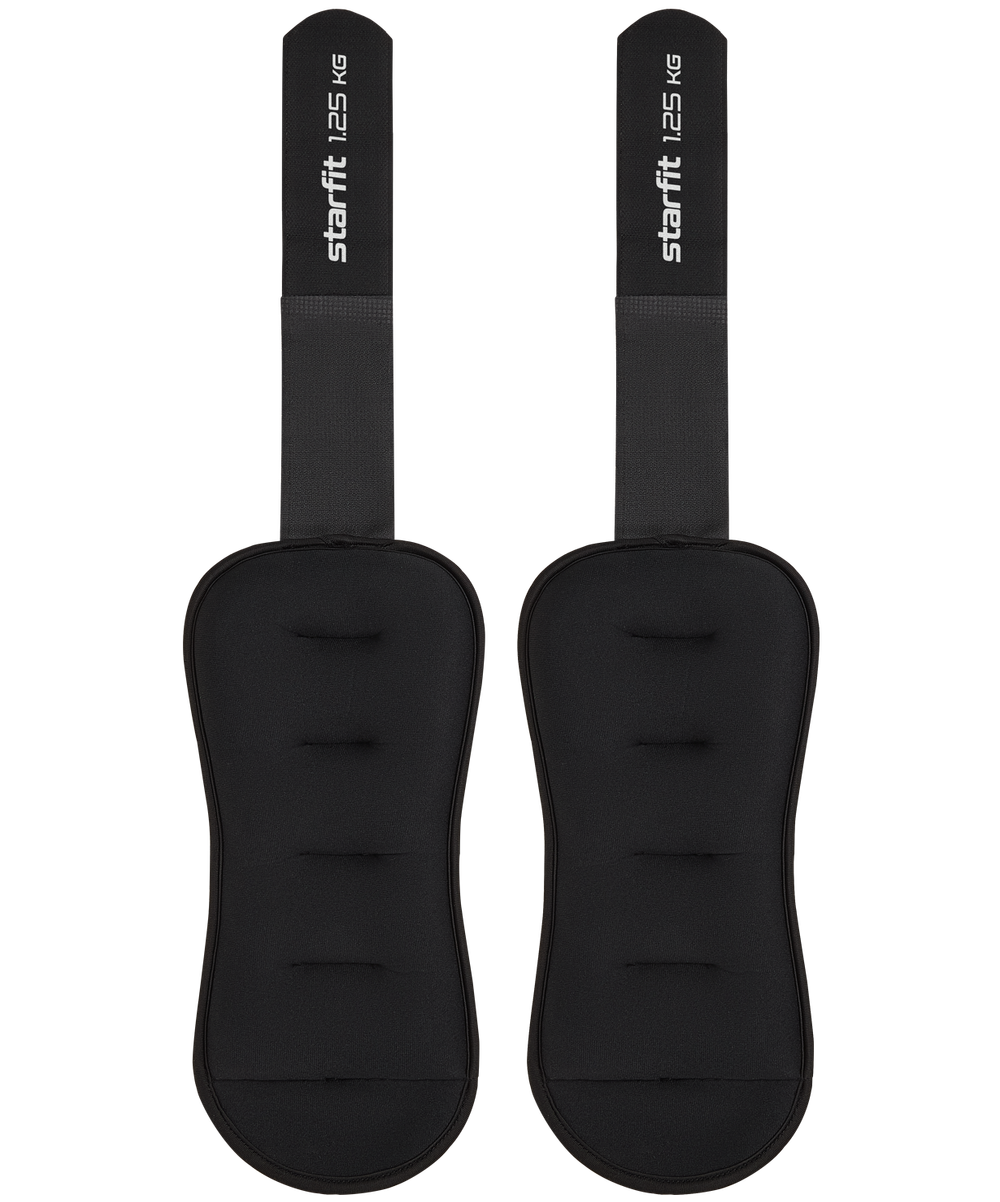 Утяжелители универсальные WT-503, 1,25 кг, черный