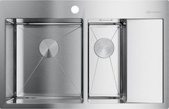 Мойка Akisame 78-2-IN-L нерж.сталь/нержавеющая сталь(арт.4973062)
