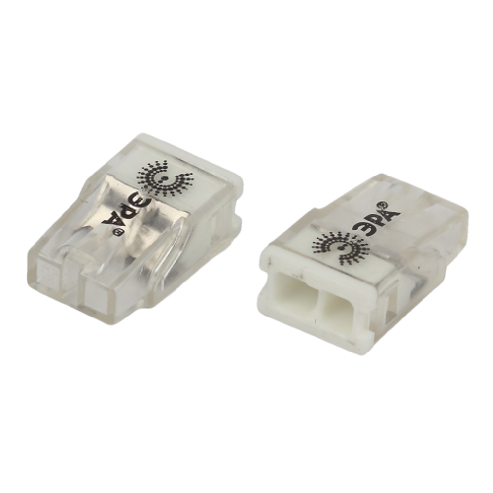 Клемма ЭРА NO-225-432 быстрозажимная 2273-202 компактная 2-проводная 0.2-2.5 мм2 (упаковка 4 шт.)