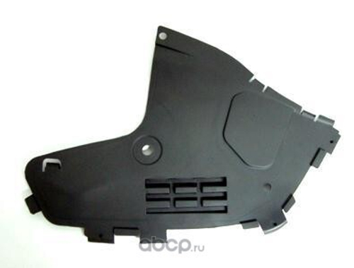 Защита бампера Renault Logan перед. лев. с/о до 2008 г. (TORK)