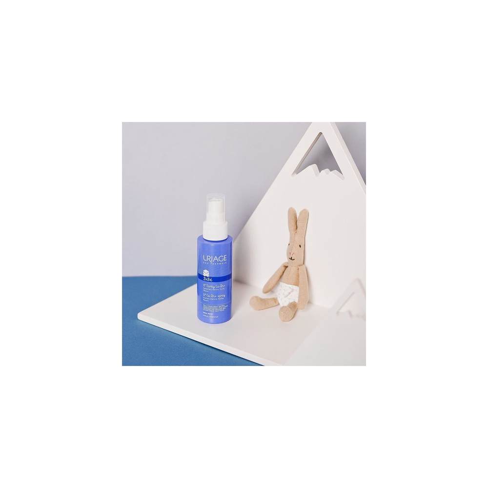 Uriage Bebe 1st Cu-Zn+ Spray - спрей от раздражения /   100  ml  / GTIN 3661434008641