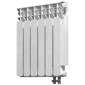 Радиатор биметаллический секционный Radena CN-RA VC CS 500 (500 х 9 секций, подключение нижнее)