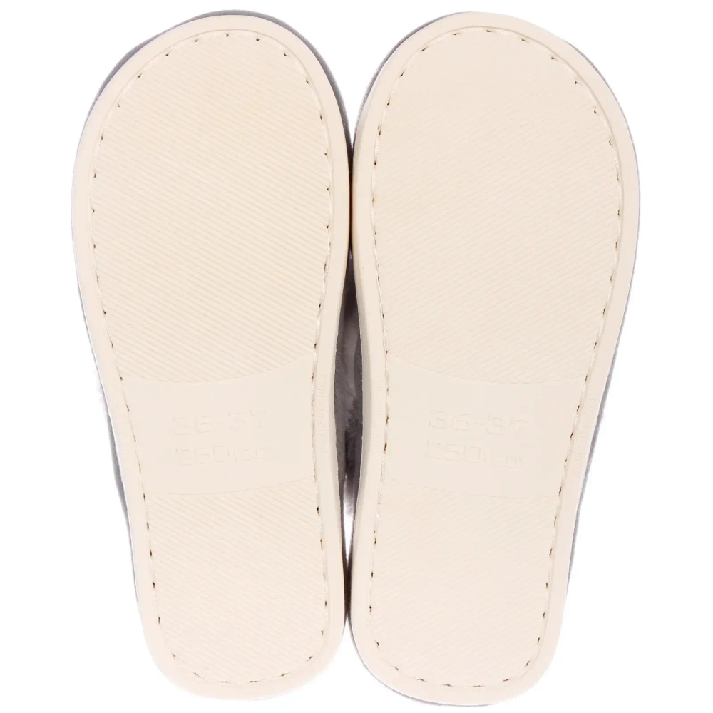 Тапочки женские домашние «DAISY», цвет серый, р-р 36-37