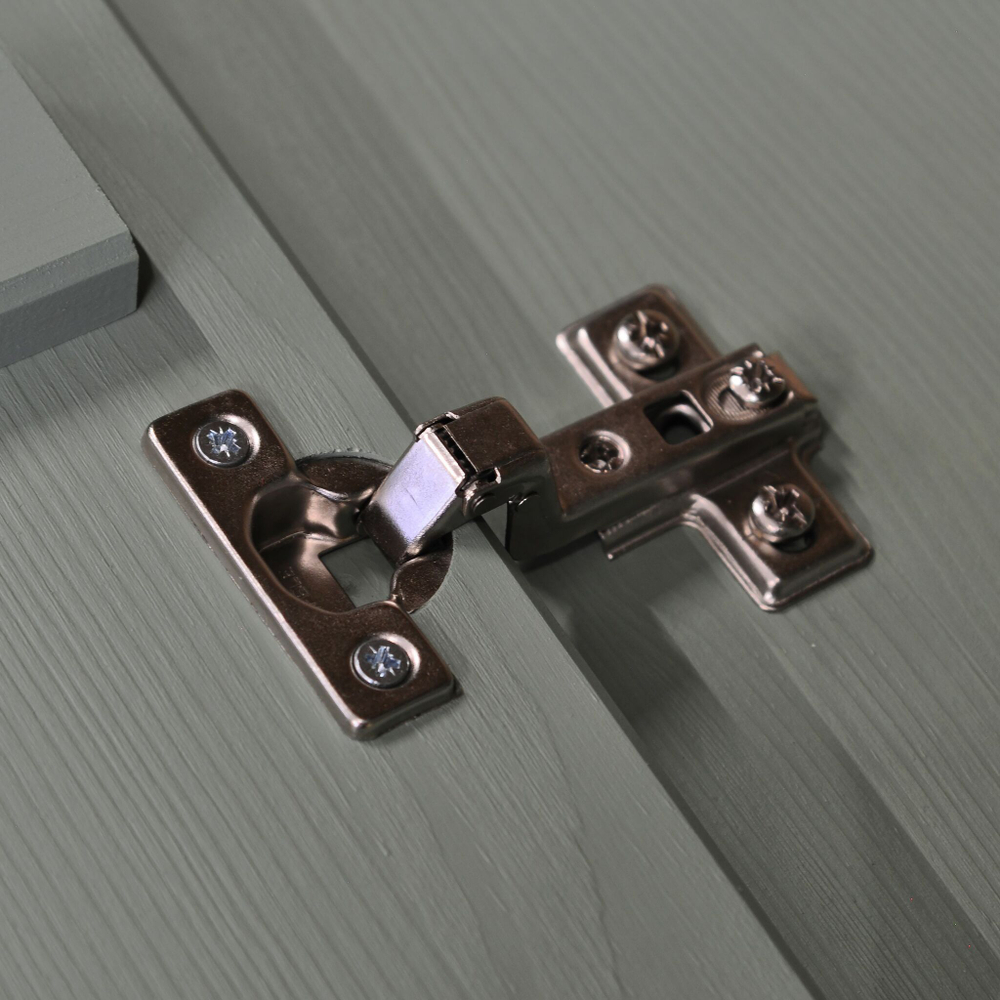 Скамья в прихожую Неаполь из сосны, 93х50х39 см, серый антик