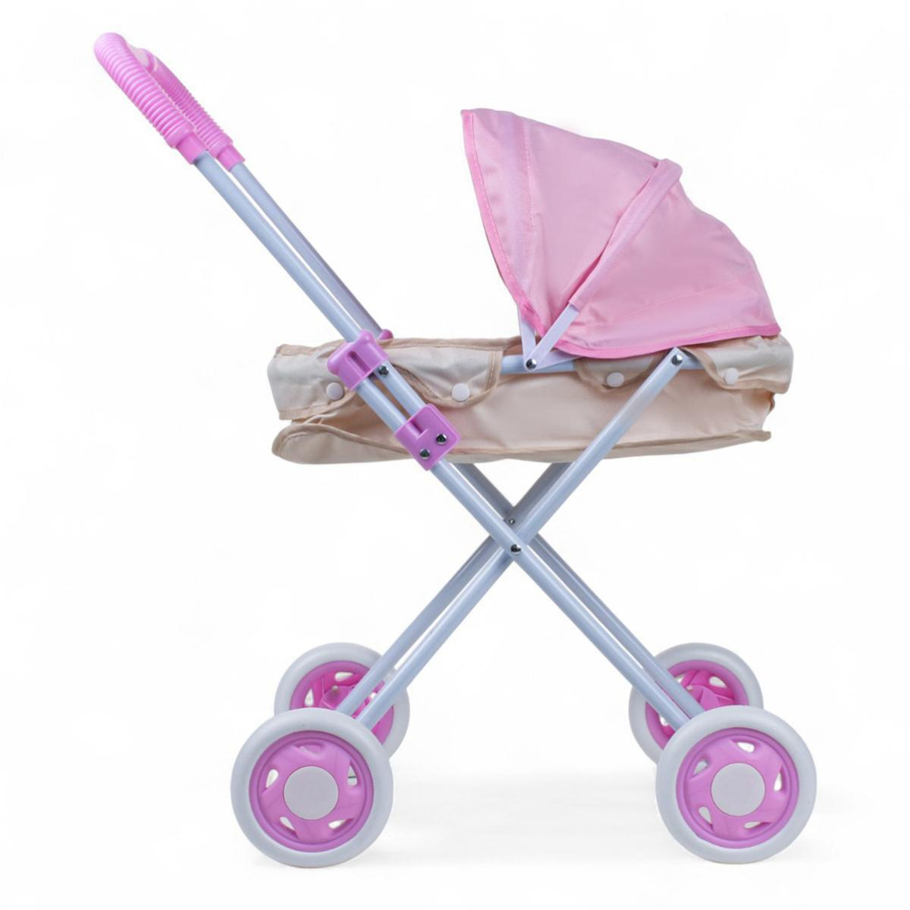 Коляска для кукол лежачая 57*50*30см. пакет 918D-16