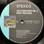 Gerry Mulligan - Jazz Highlights Vol.10 (Германия)