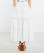 Юбка LONG SKIRT ZAKOL Silvian Heach - белый(CVP23029GO)