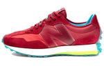 Concepts x New Balance NB 327 comfortable shock absorption, wear-resistant wrapping, low-cut casual running shoes for men and women with the same wine red