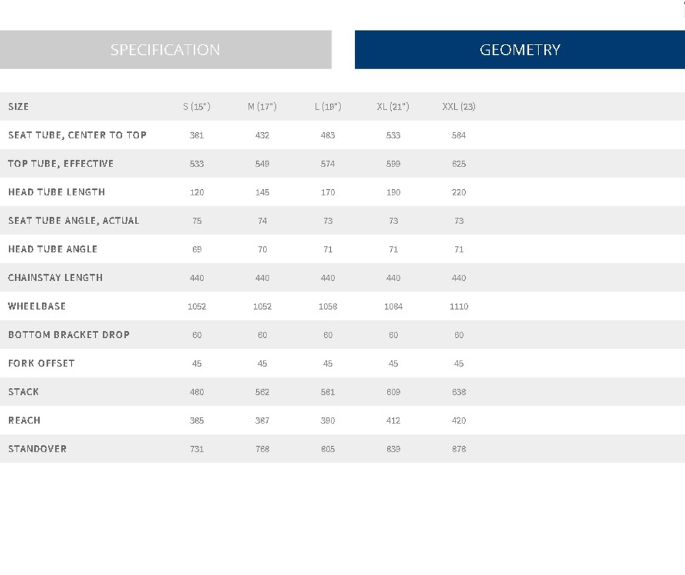 Fuji sportif size chart discount