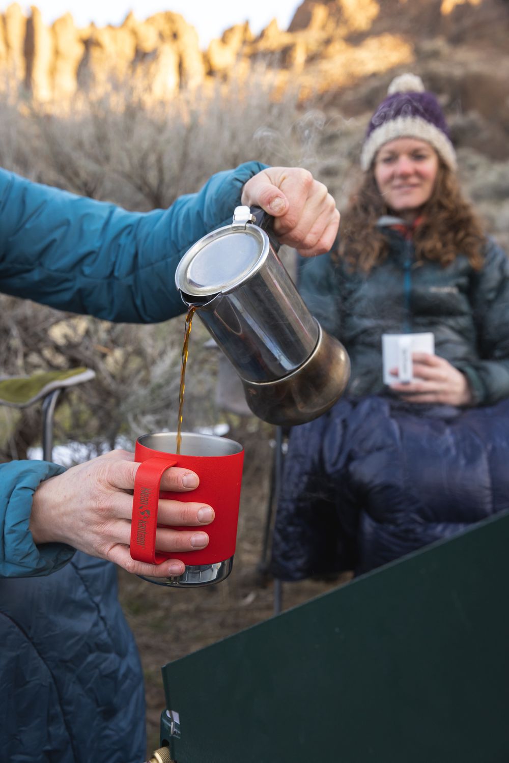 Термокружка Klean Kanteen Camp Mug 12oz (355 мл) Red