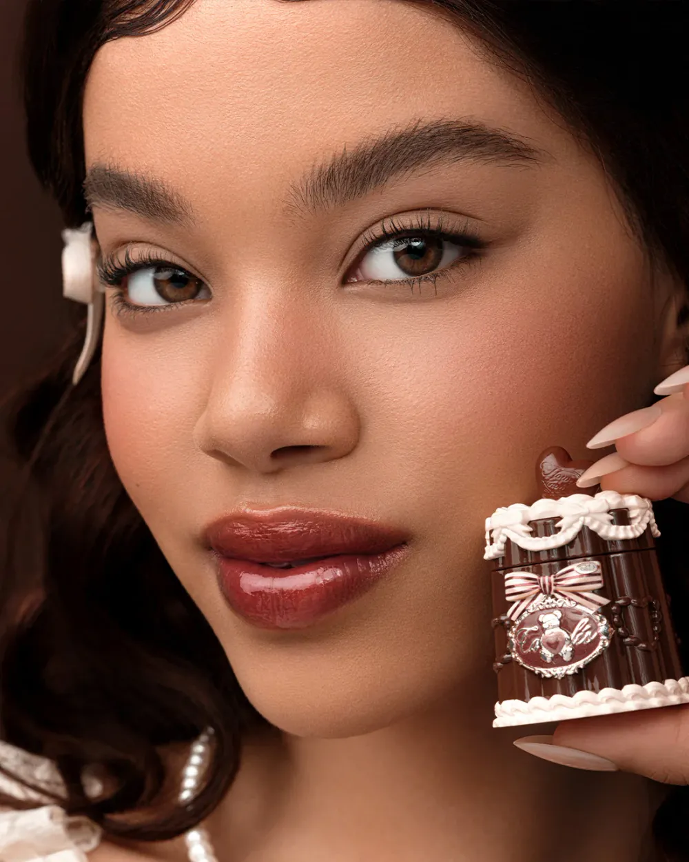 Помада-желе для губ Flower Knows The Sweetie Bear Coating Lip Jelly - JE09 Toffee