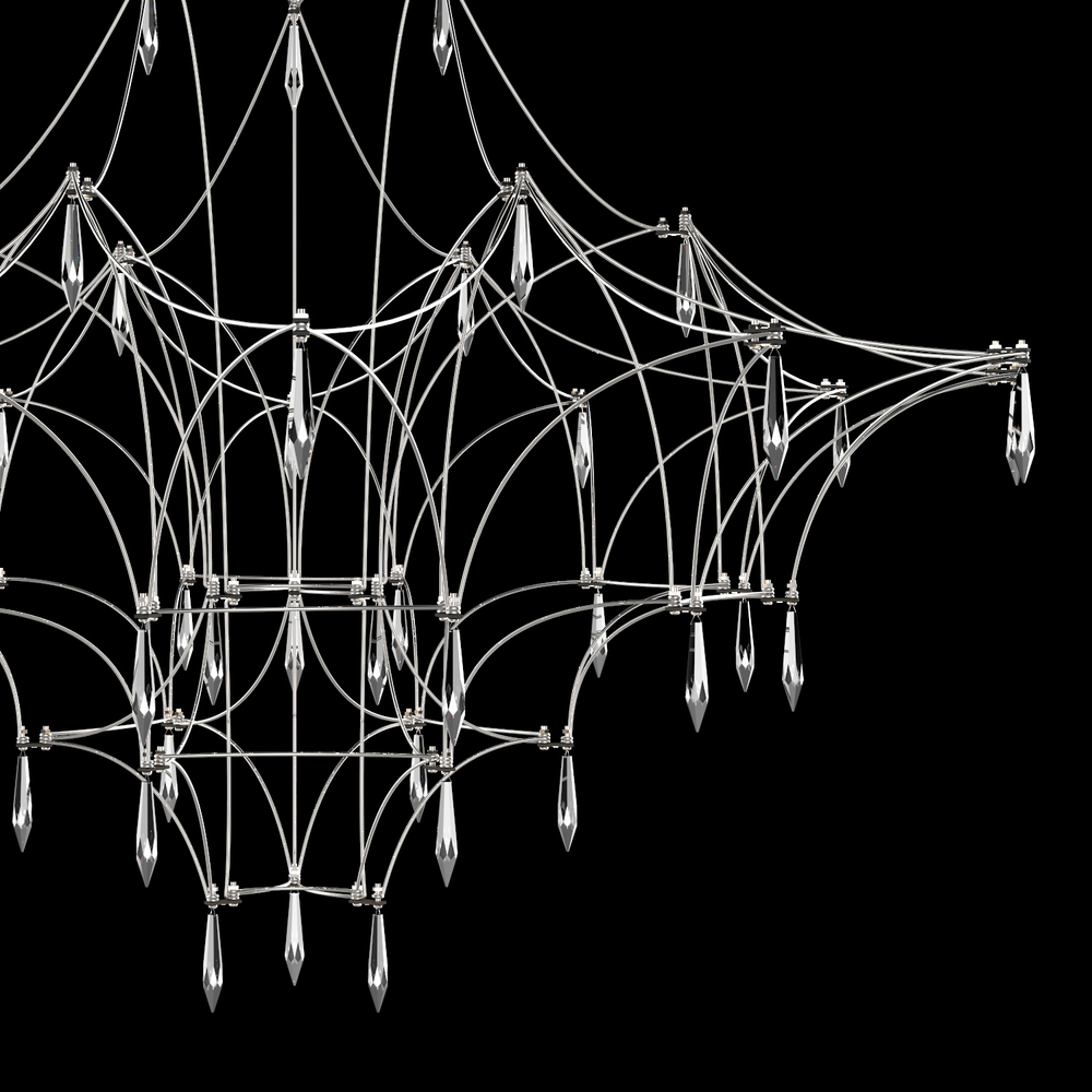 Люстра Lucciola 1E chrome