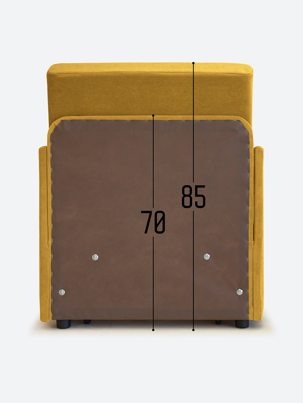 Кресло-кровать "Миник" с подлокотниками