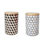 Банка для продуктов металлическая «Geometry» 1400мл 11*15см