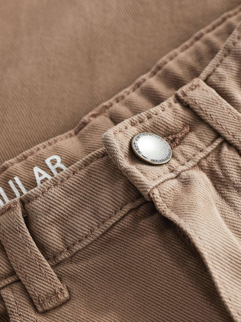 Джинсы стрейч для мальчика Next 690-426, Коричневый