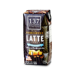 Ассорти напитков 137 Degrees: миндальный без сахара, с нектаром кокосовых соцветий, макадамия с витаминами, кофе латте на растительном молоке, 4 шт по 180 мл