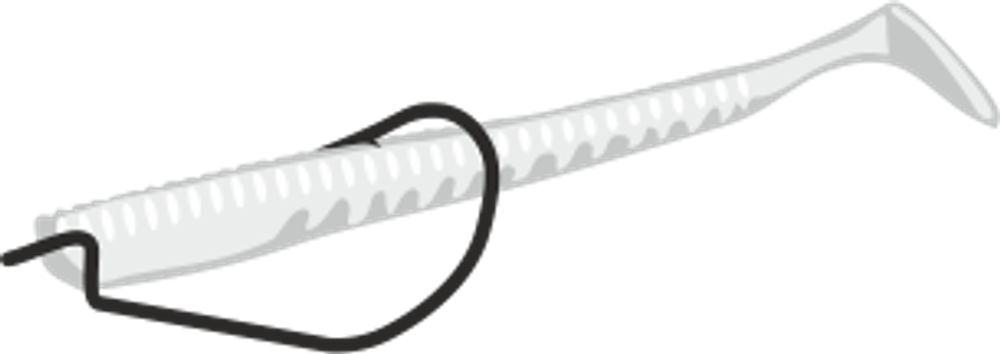 Крючок офсетный HitFish Invisible Tip (IT)