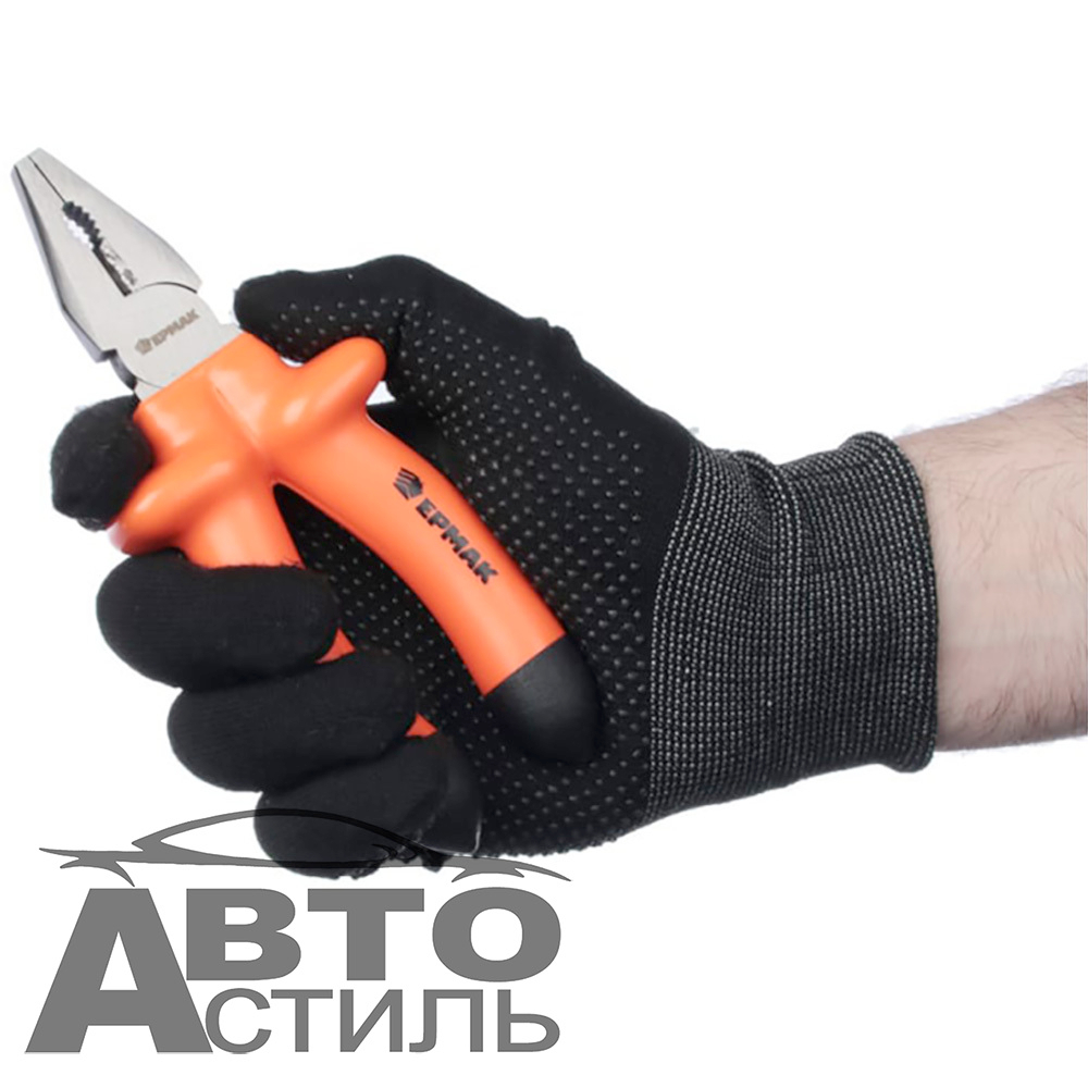 Плоскогубцы диэлектроческие 160мм (до 1000в) ЕРМАК 661059