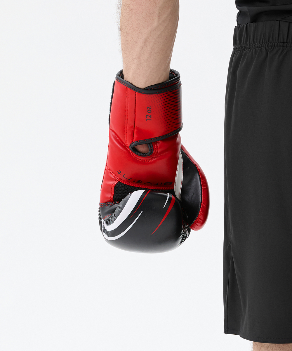 Перчатки боксерские IMPACT, красный, 12 oz